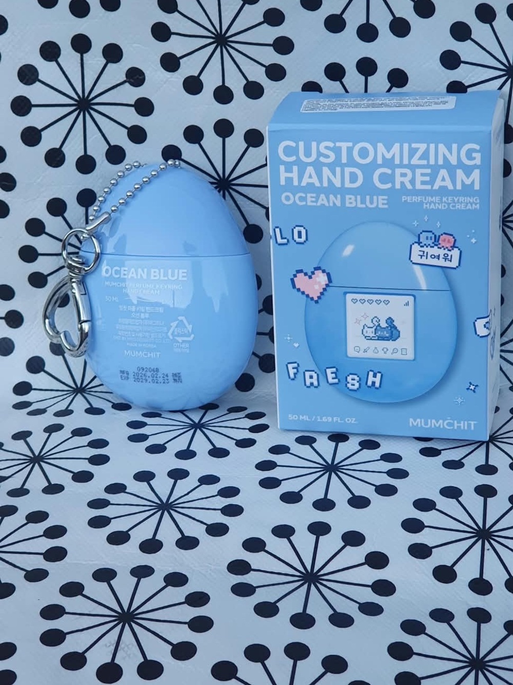 💎 Mumchit Ocean Blue Customizing Hand Cream - Ocean Blue